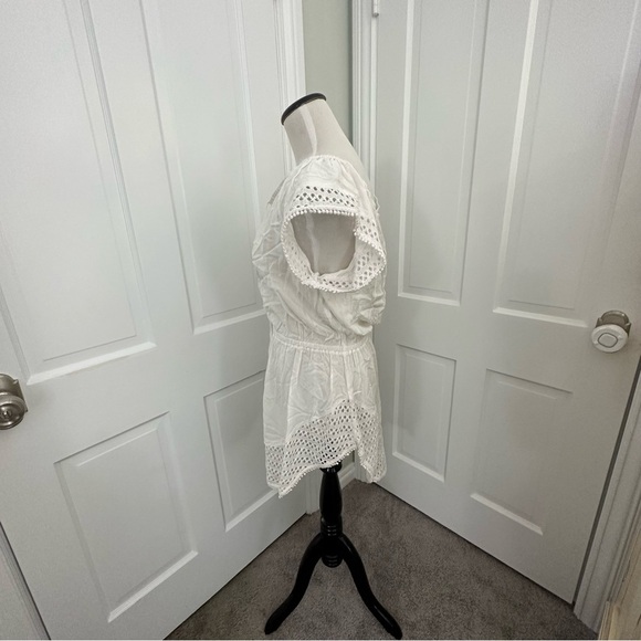 NEW Victoria Secret Cover-Up WHITE for bikini one piece swimsuit coverup Small - Picture 5 of 6